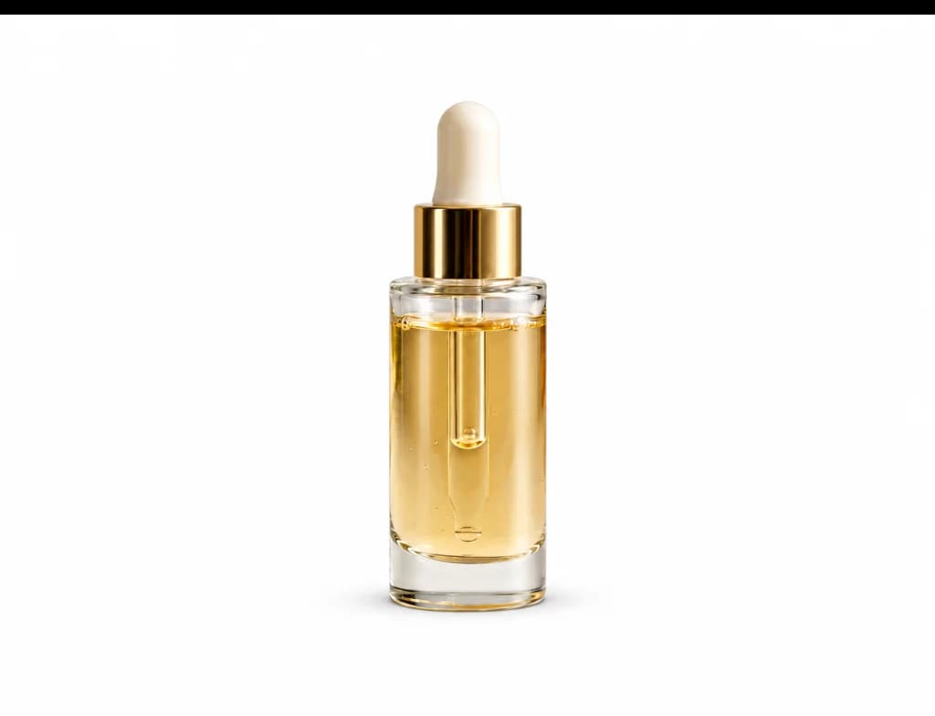 Cosmetic Serum Bottle Cleanup